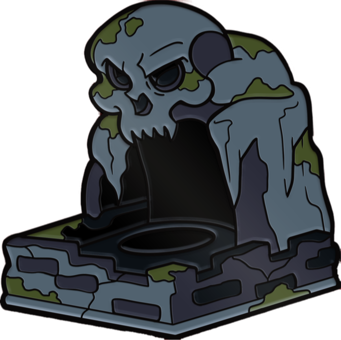 a pin of the Box of Doom, weaver of fates, harbinger of chaos.